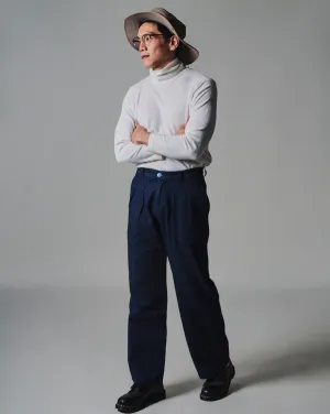 12oz Herringbone Denim Loose Fit Jeans