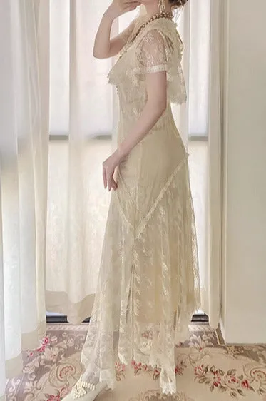 1920s Gatsby Style Lace Dress