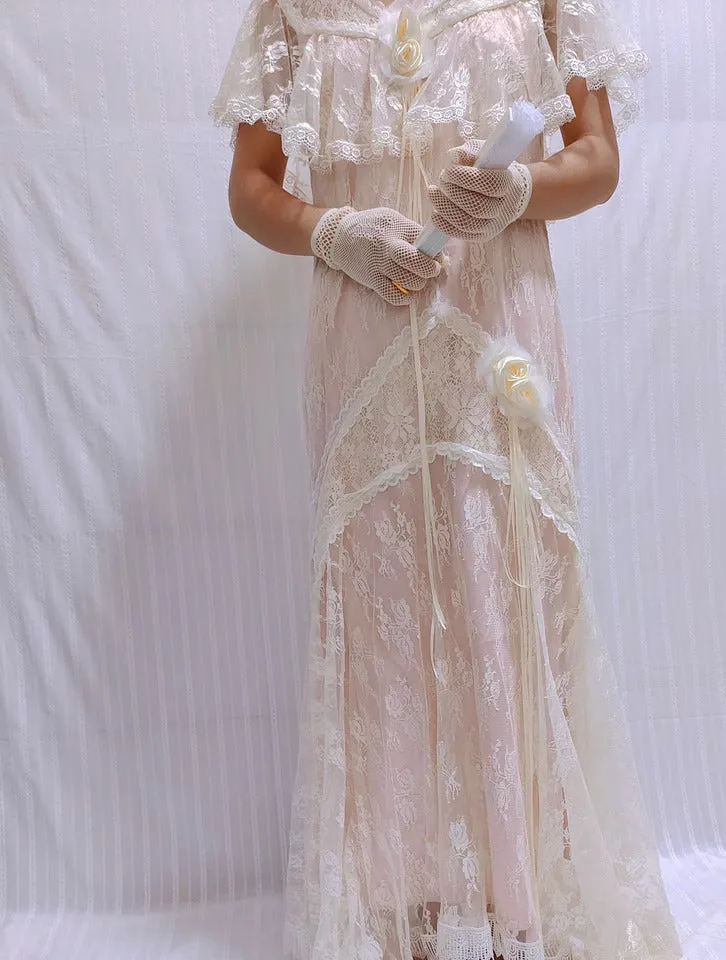 1920s Gatsby Style Lace Dress