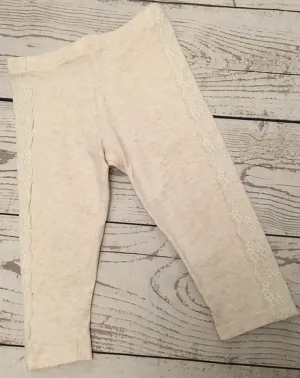 3-4 Years Lace Edged Leggings