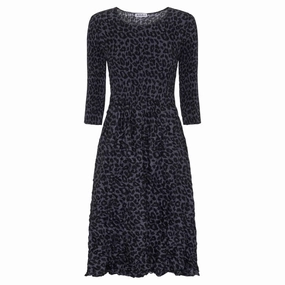Color Glow 3/4 SLEEVE DRESS