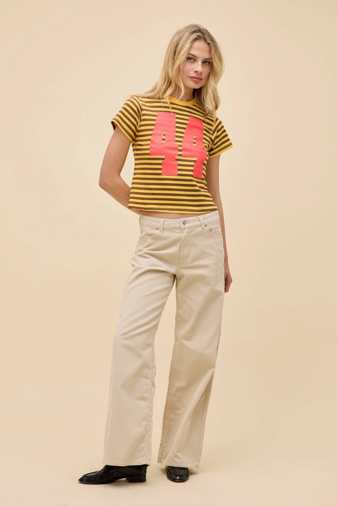 44 STRIPED VINTAGE TEE ResilientStretch