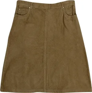 90s Cord Skirt