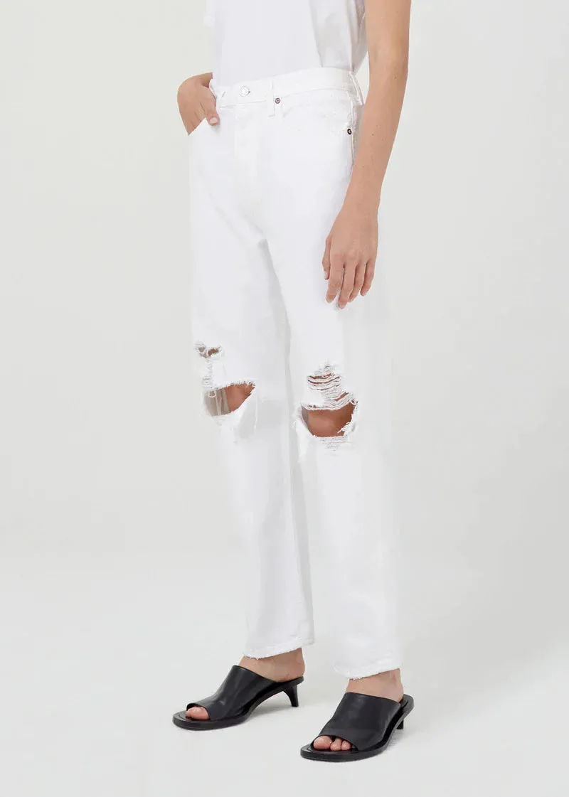 90s Mid Rise Loose Fit Jeans - Vanish