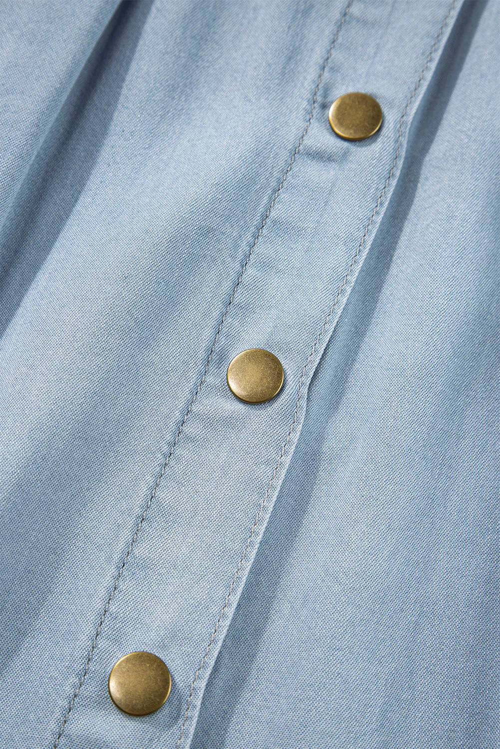 A-Line Cotton Blend Skirt