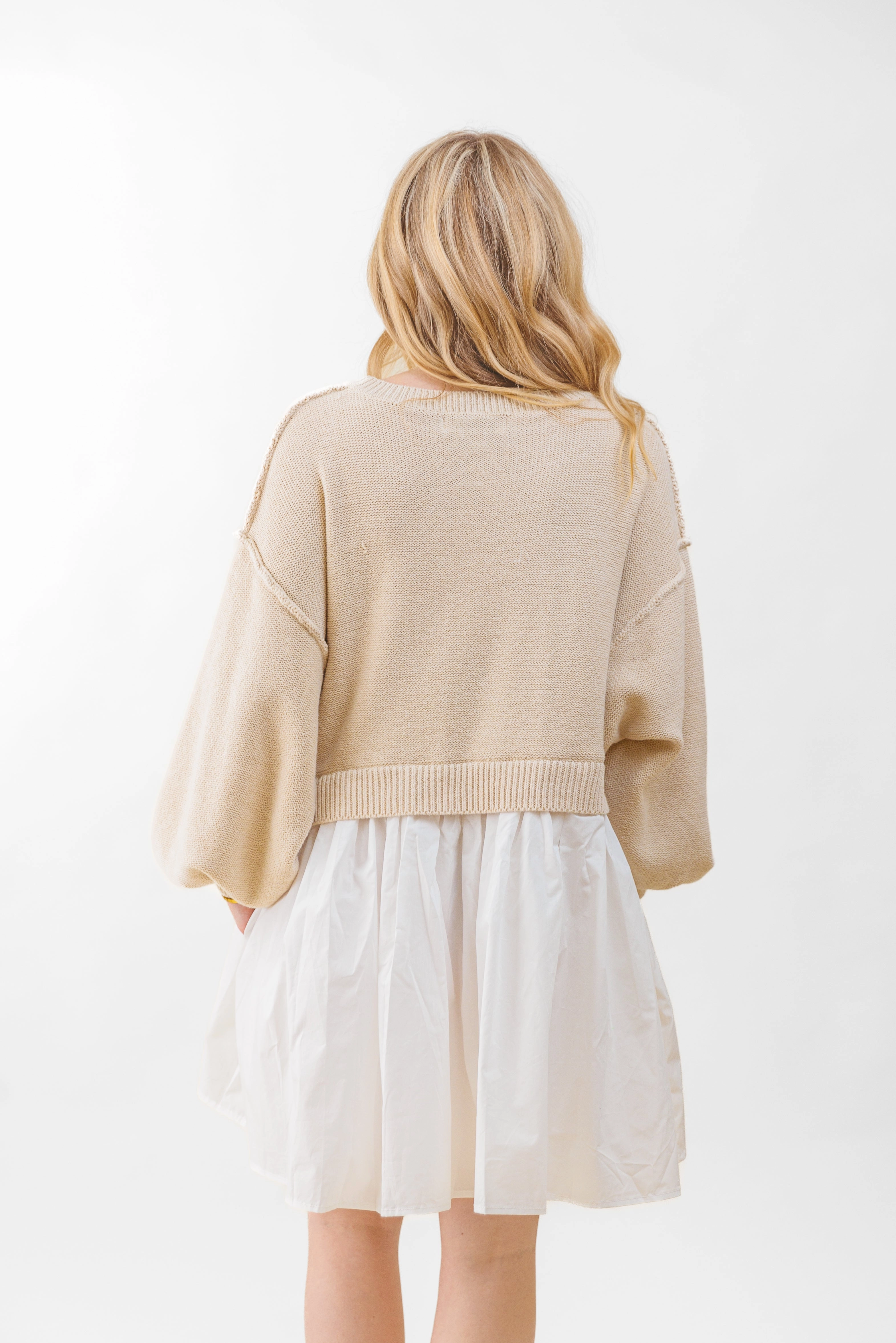 JOSIE MINI SWEATER DRESS Sophisticated cocktail dress