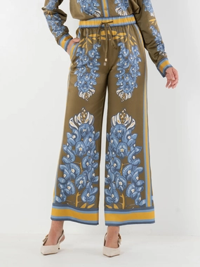 Emily Mccarthy Slumber Pant in Bluebonnet spring fresh Soul Warm