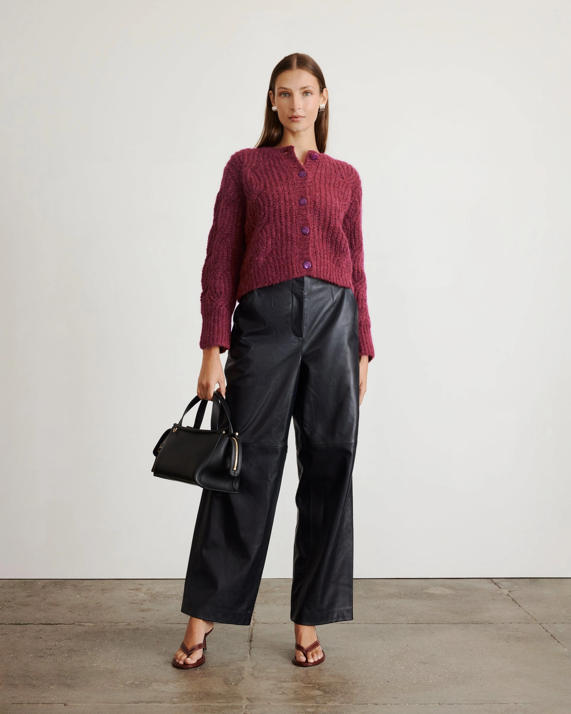Hale Cardigan Snag Proof Weave WrinkleResistantTextile
