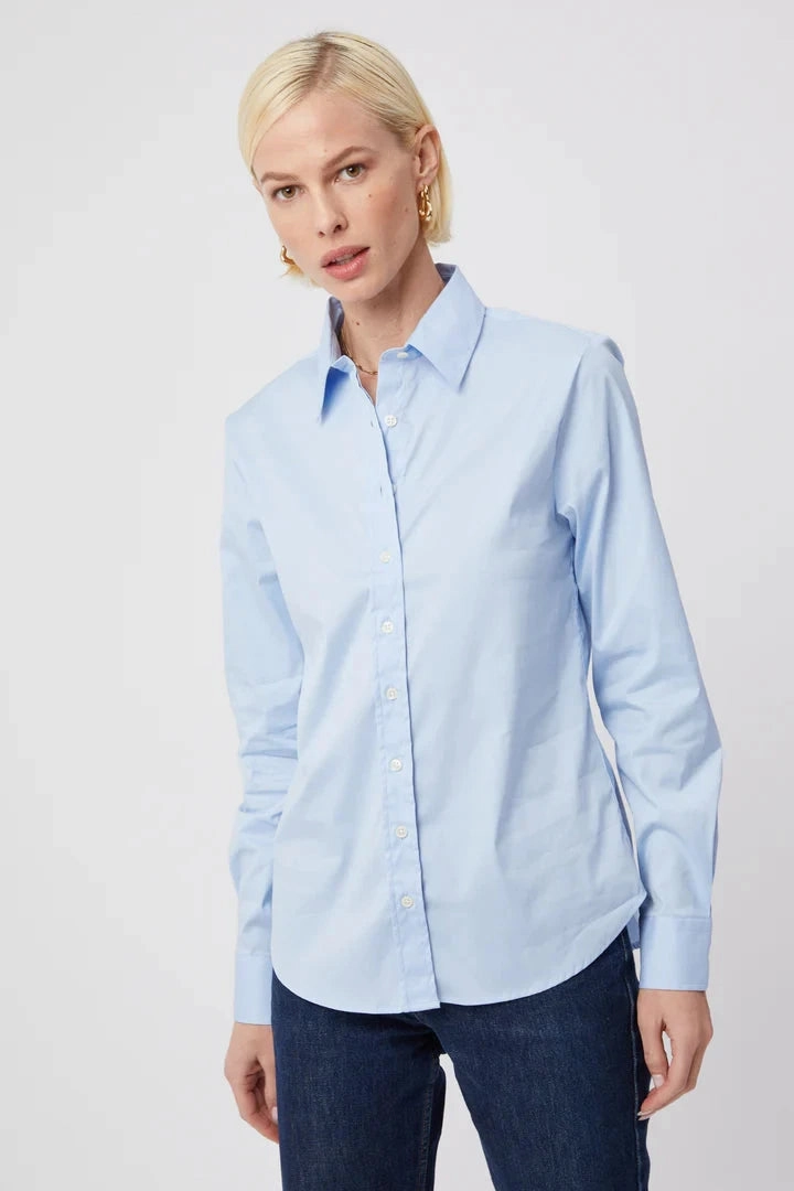 The Essentials Icon Shirt Blue Dawn HypoallergenicFibers