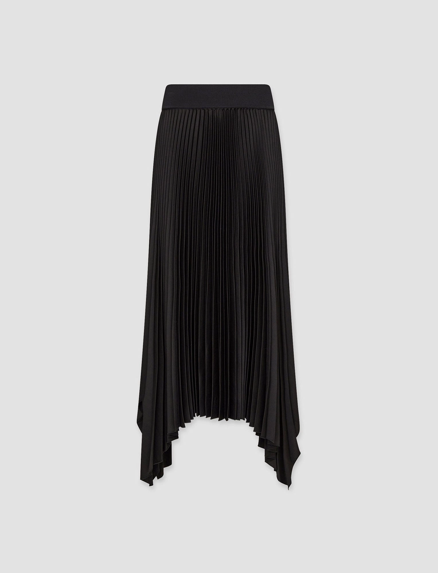 High Street Chic Seamless Finish Ade Knit Weave Pliss?? Skirt