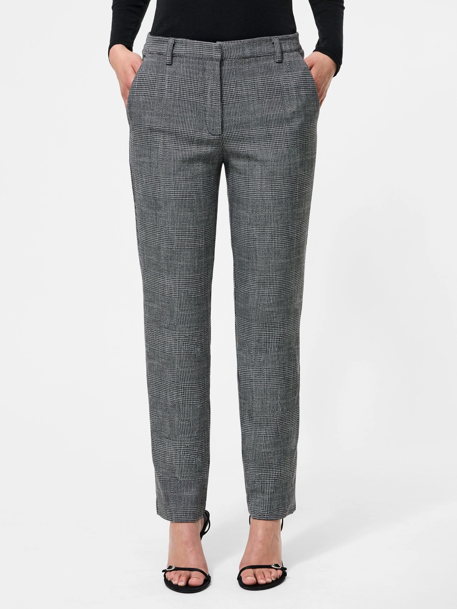 Cozy Stretch Fit Quick Fit Wear CROPPED SLIM FIT PANTS