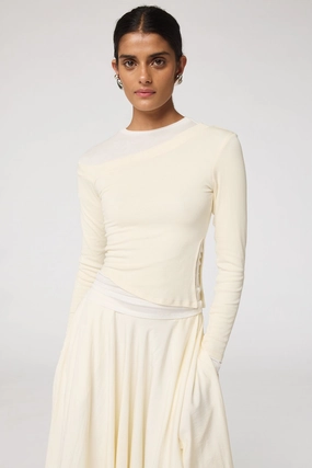 Double Layered Hood Assembly Fleece Pullover SMYTHSON TOP