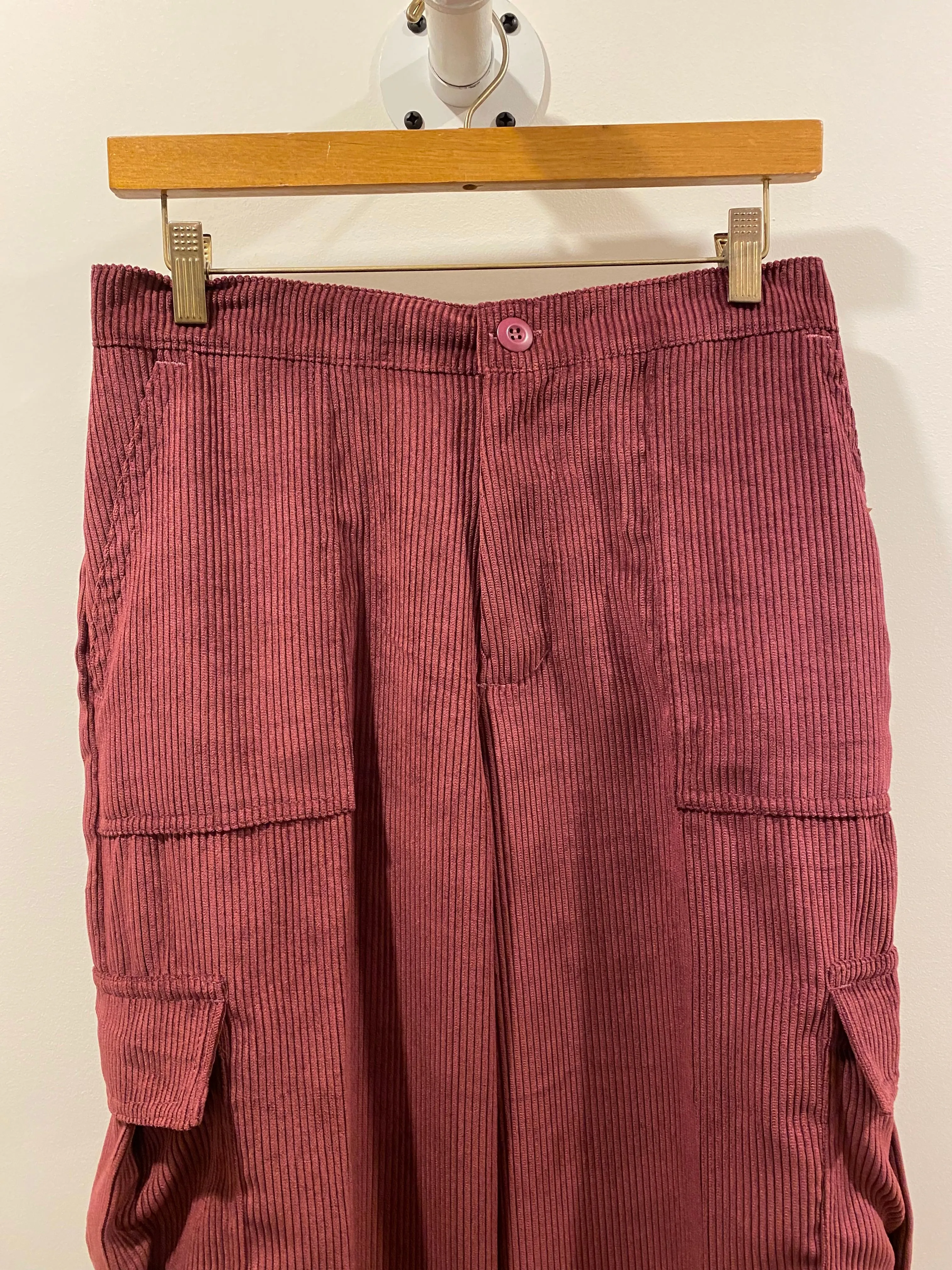 Adrienne Corduroy Cargo Pant