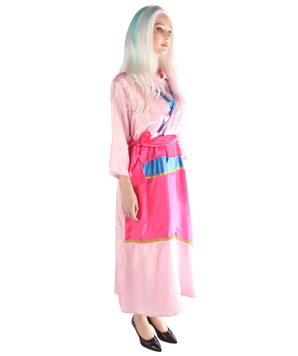 Adult Women's Princess Costume | Red Pink Cosplay Costume