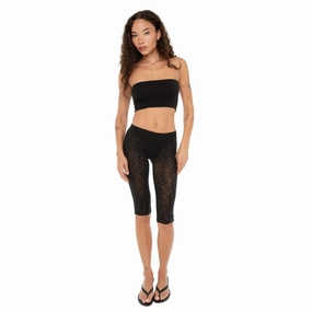 Breathable Ventilation Contrast Stitch Detailing Aili Tube