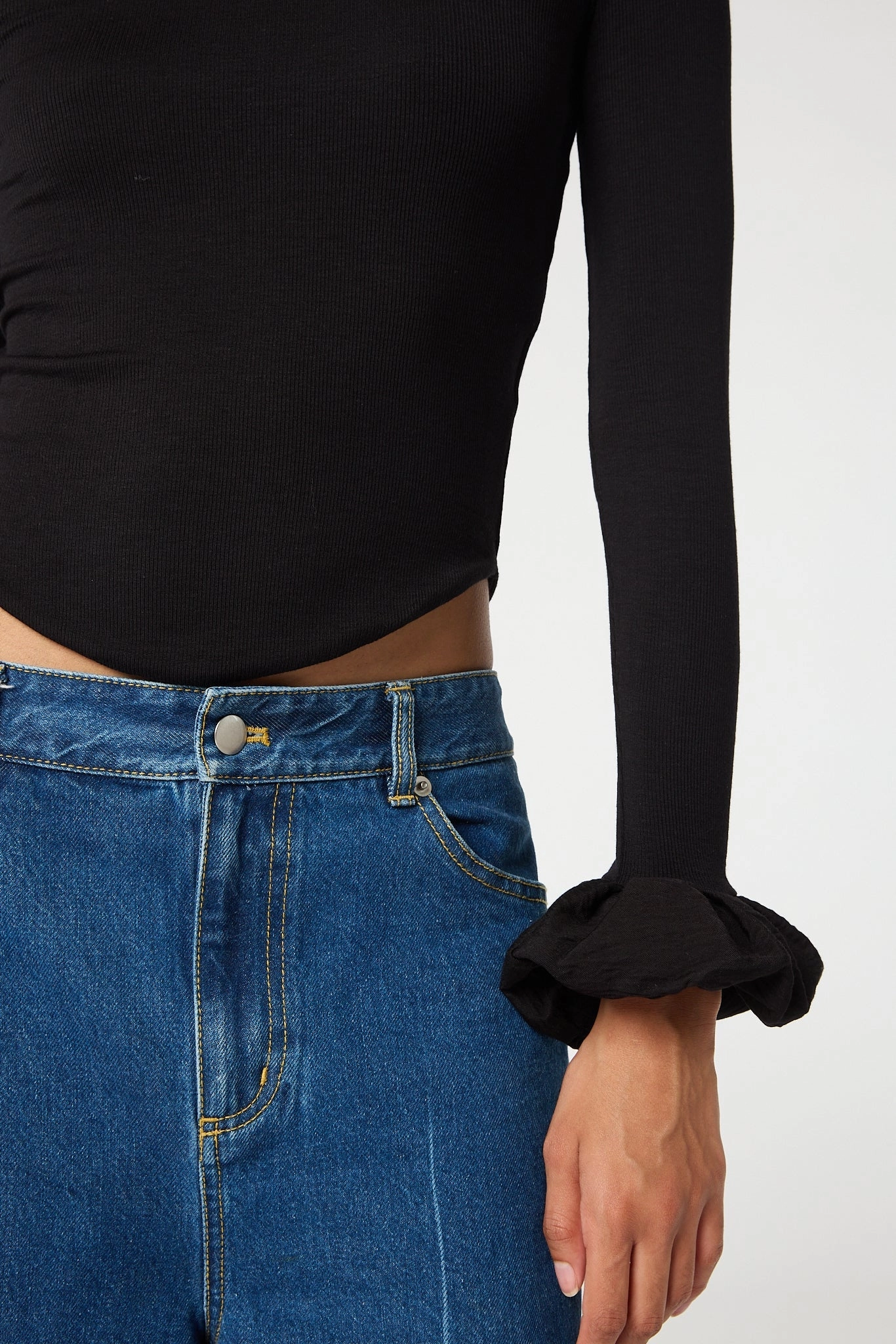 High Collar Option WYATT TOP