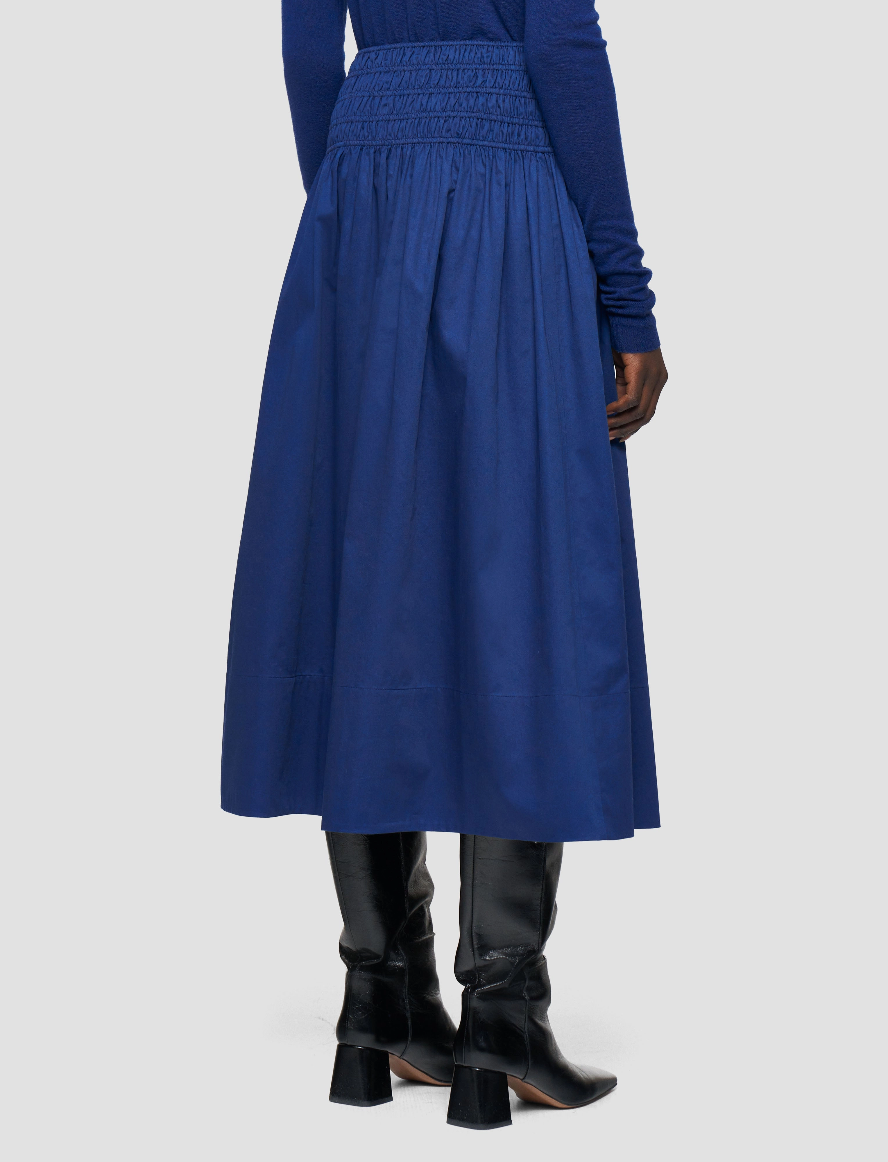 Hand Painted Leonie Cotton Sateen Skirt