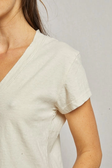 DropShoulder HiddenVentilationPockets ALANIS RECYCLED VNECK