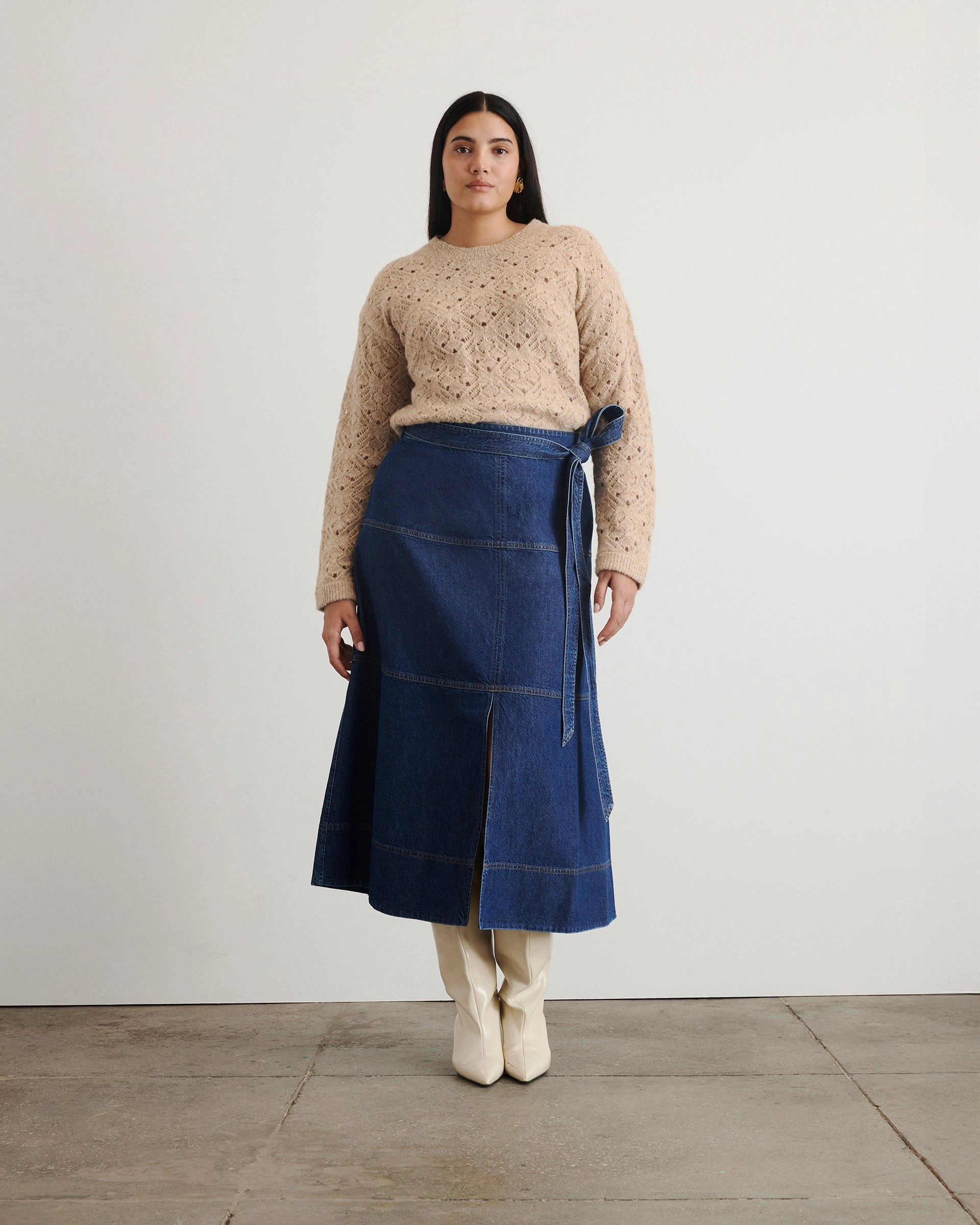 TemperatureRegulating Fabric Reflective accents Alda Sweater