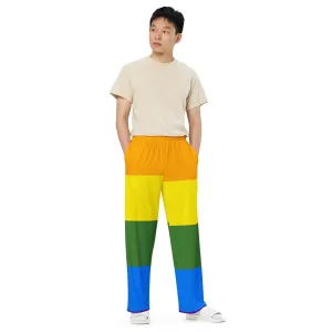 All-Over Print Unisex Wide-Leg Pants