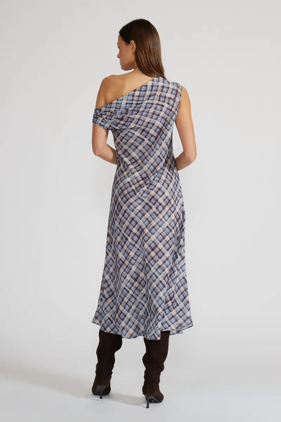 Flattering Waist Design Flowy Cut ACE ASYMMETRICAL DRESS