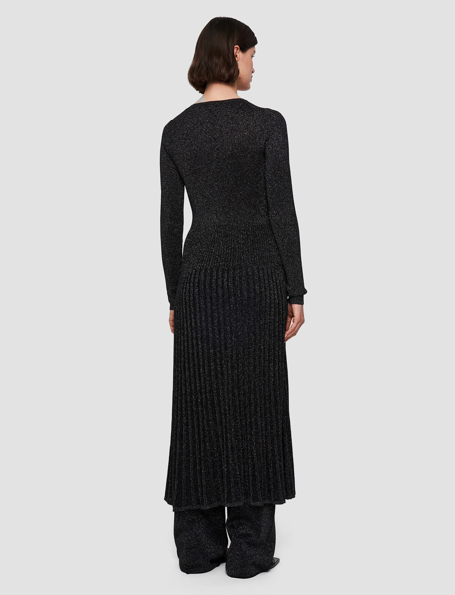 Lurex Knit Dress Cozy Touch Japan Line