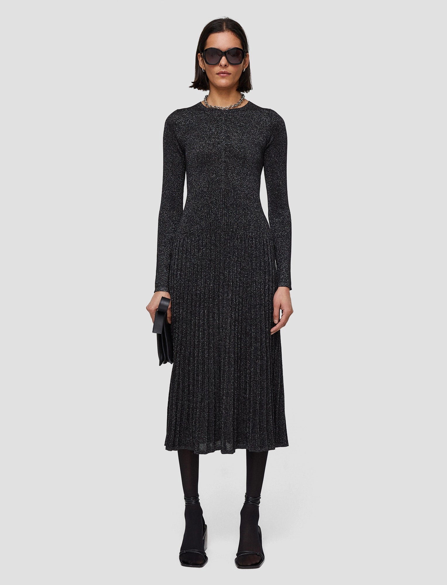 Lurex Knit Dress Light and Breezy