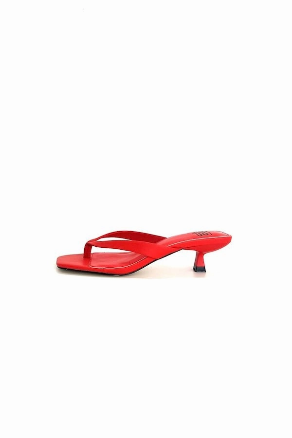 Cool Tone Kitty Heel Red
