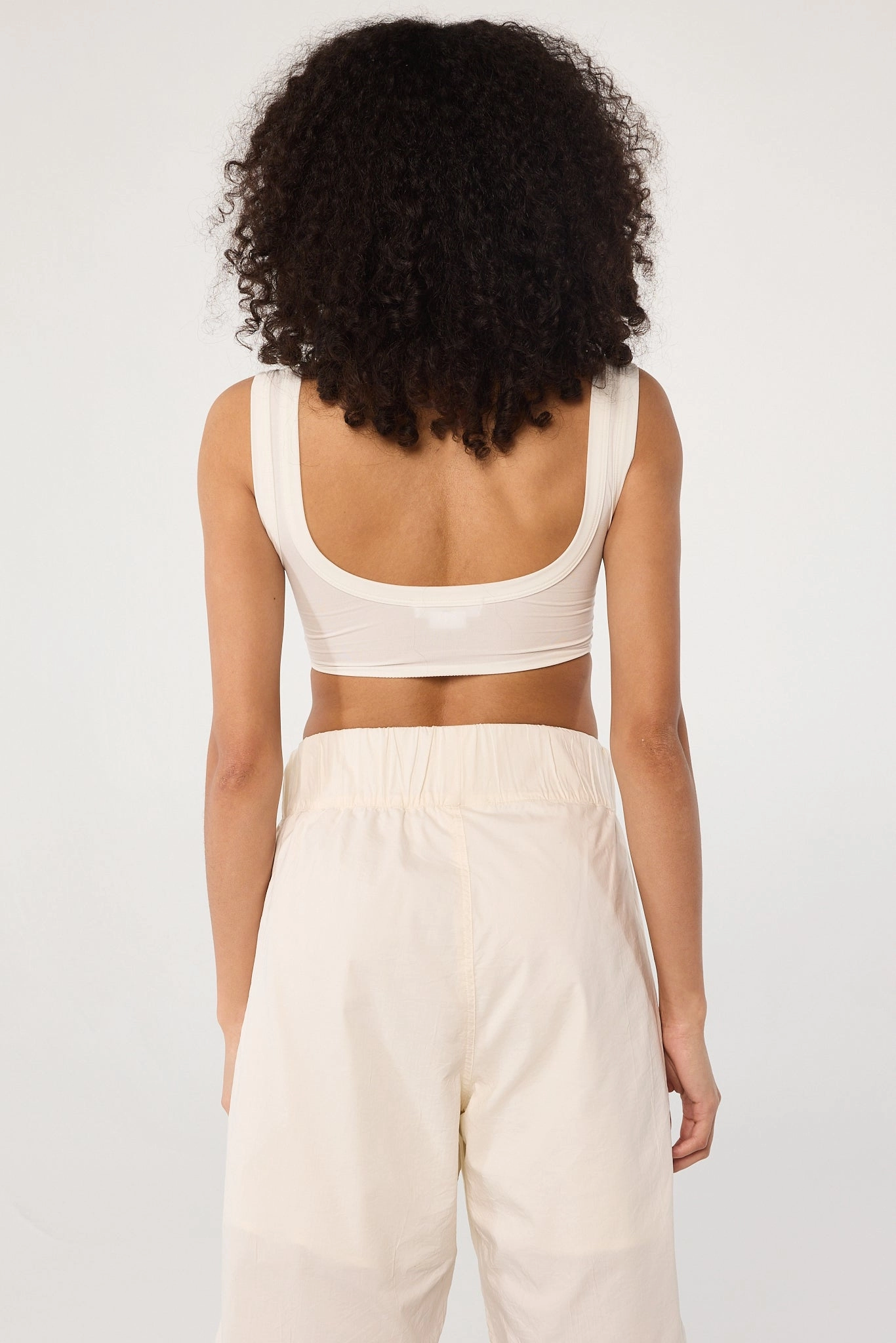 HighCollar Design Rolled Hem Finish INESSA TOP