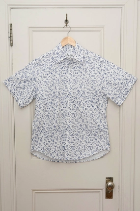 LightweightFabric WaffleWeave Trev Button Down (Sizes S, M)