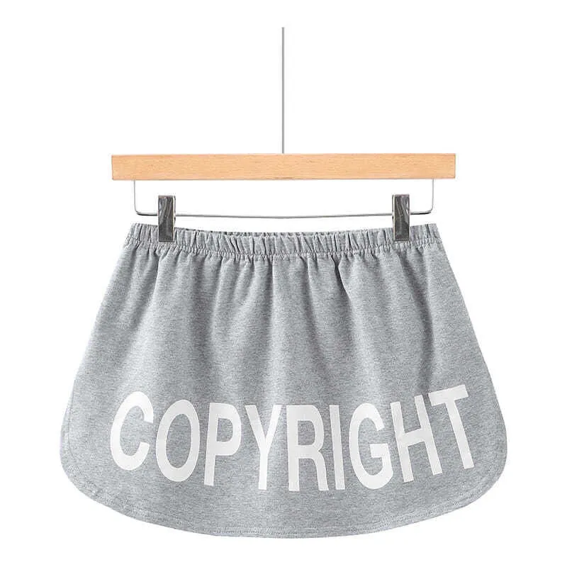 Alphabets Niche short skirt
