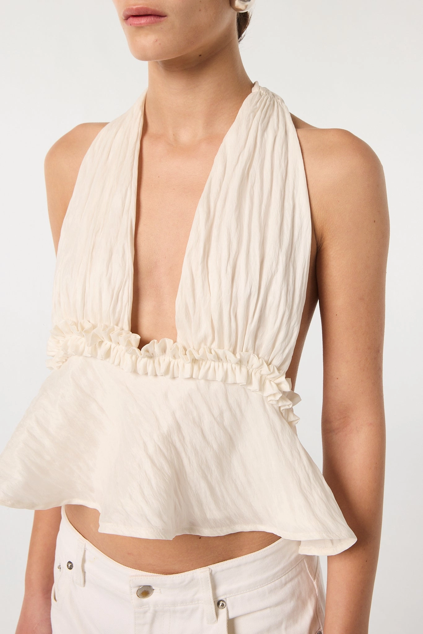 ALTHEA TOP Stretchable Neckline Fashionable Fit