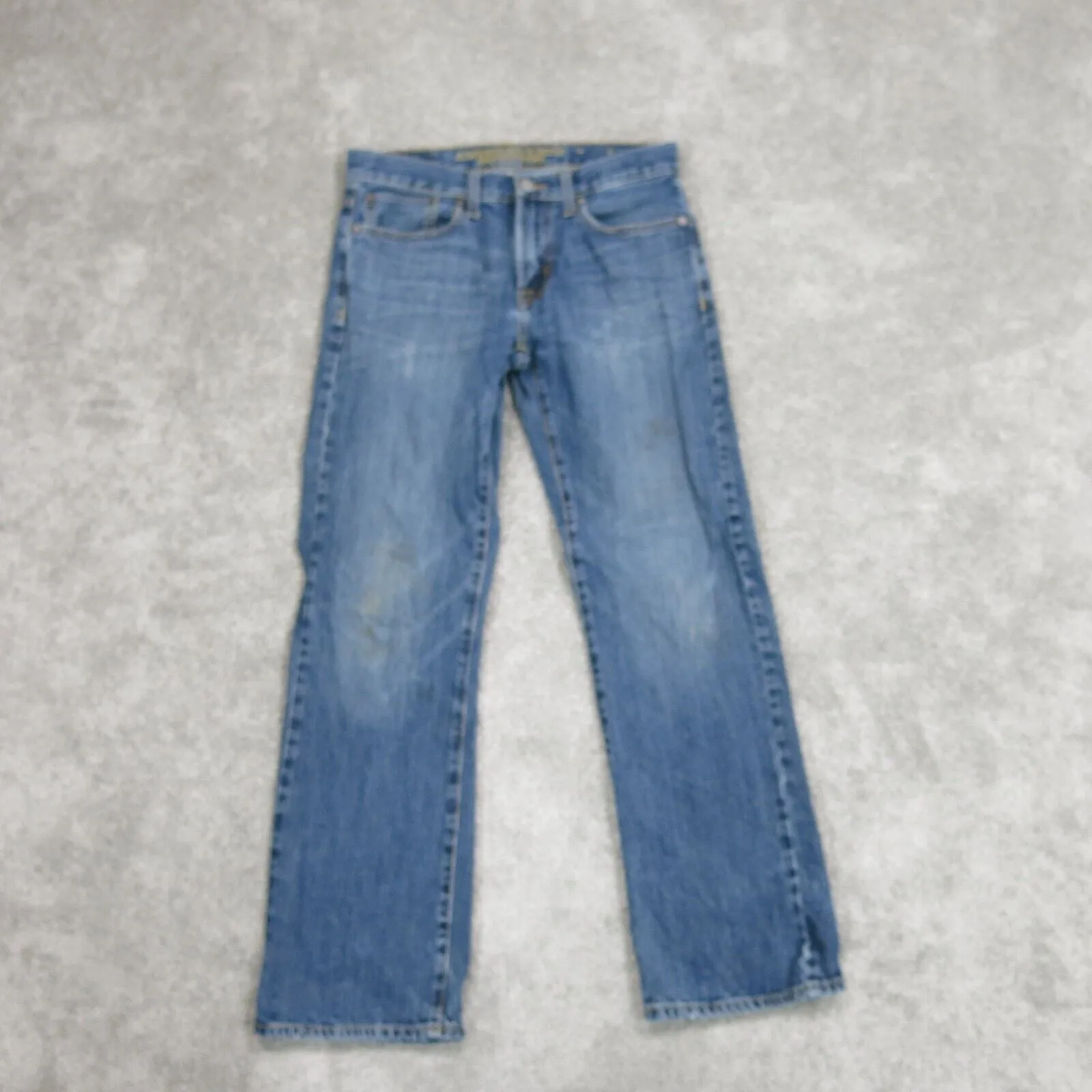 American Eagle Mens Jeans Original Straight Leg Denim Low Rise Blue Size W29XL32