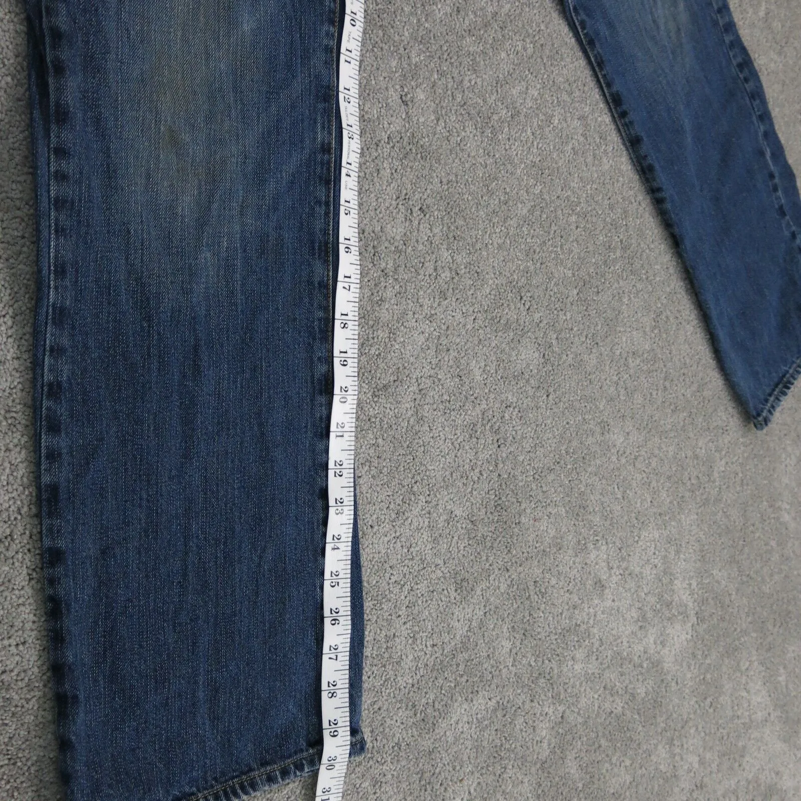 American Eagle Mens Jeans Original Straight Leg Denim Low Rise Blue Size W29XL32