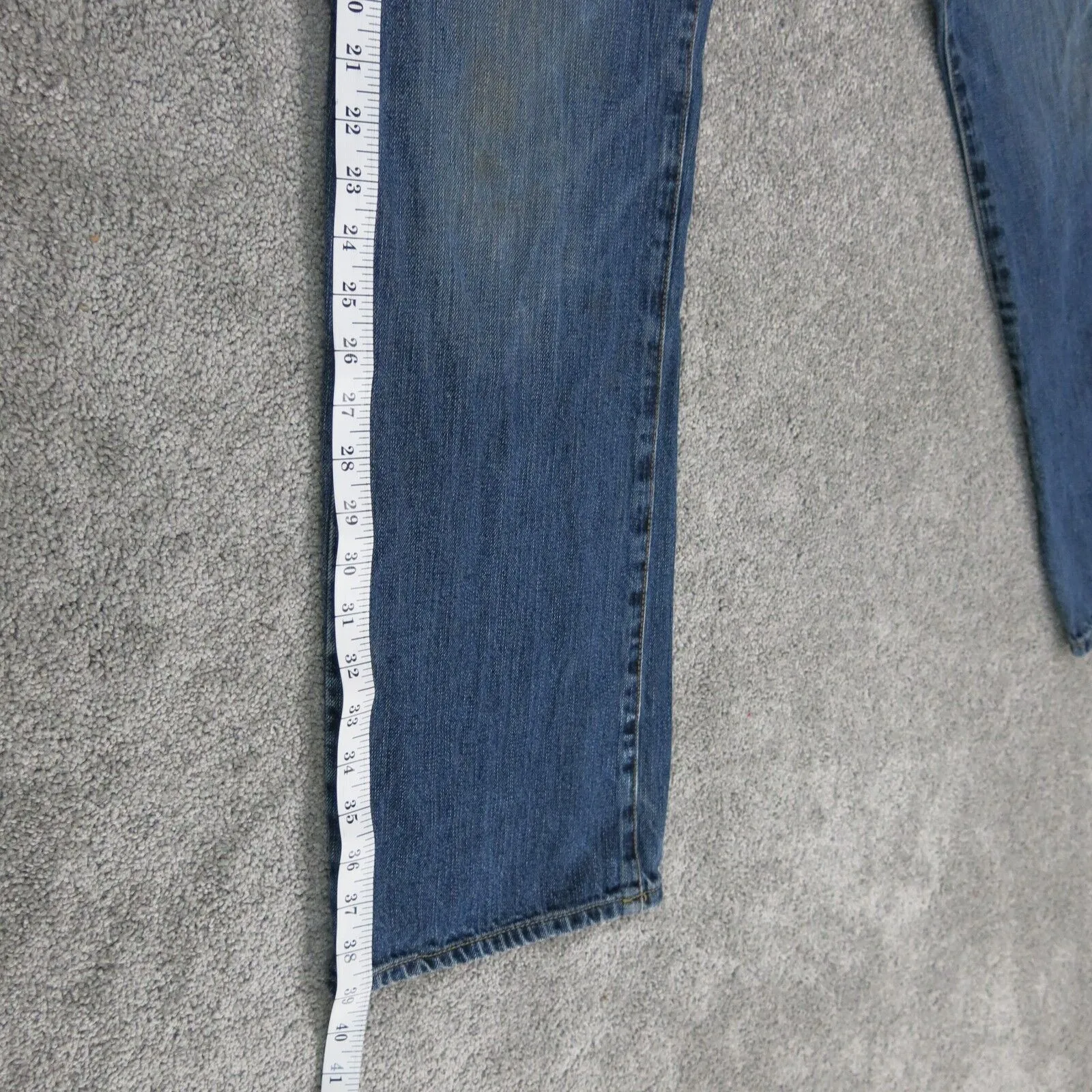 American Eagle Mens Jeans Original Straight Leg Denim Low Rise Blue Size W29XL32