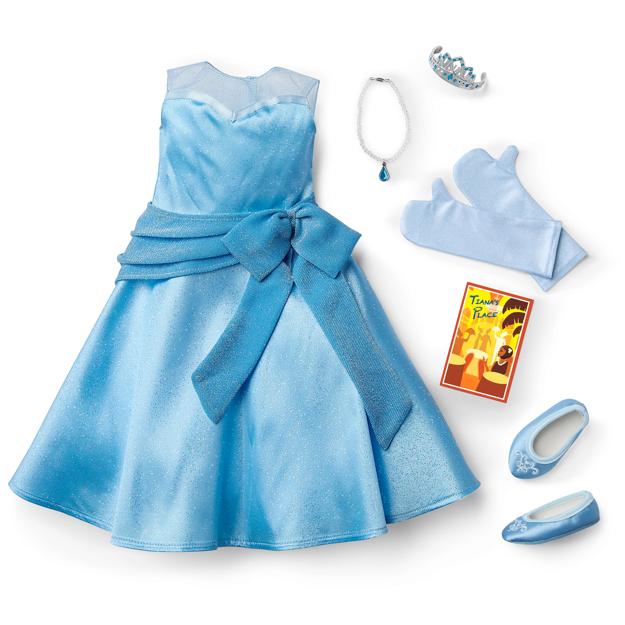 American Girl® Disney Princess Tiana Doll Story Bundle