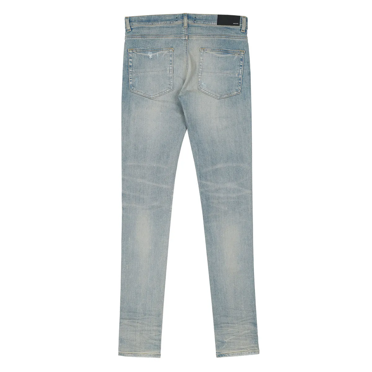 Amiri Crystal Thrasher Jeans Indigo