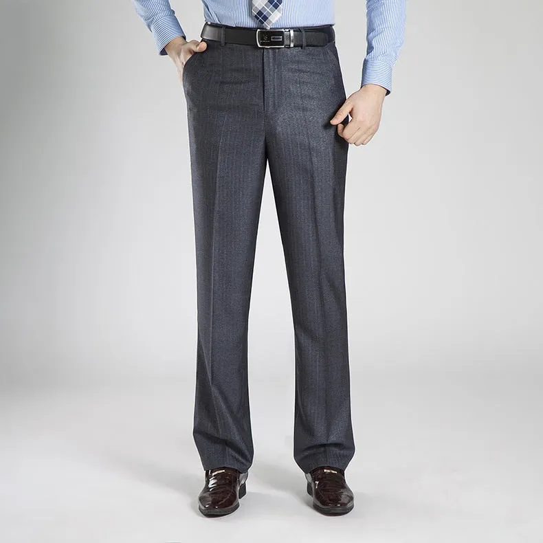 Angelo Ricci™ Business Thin Elegant Silk Trousers
