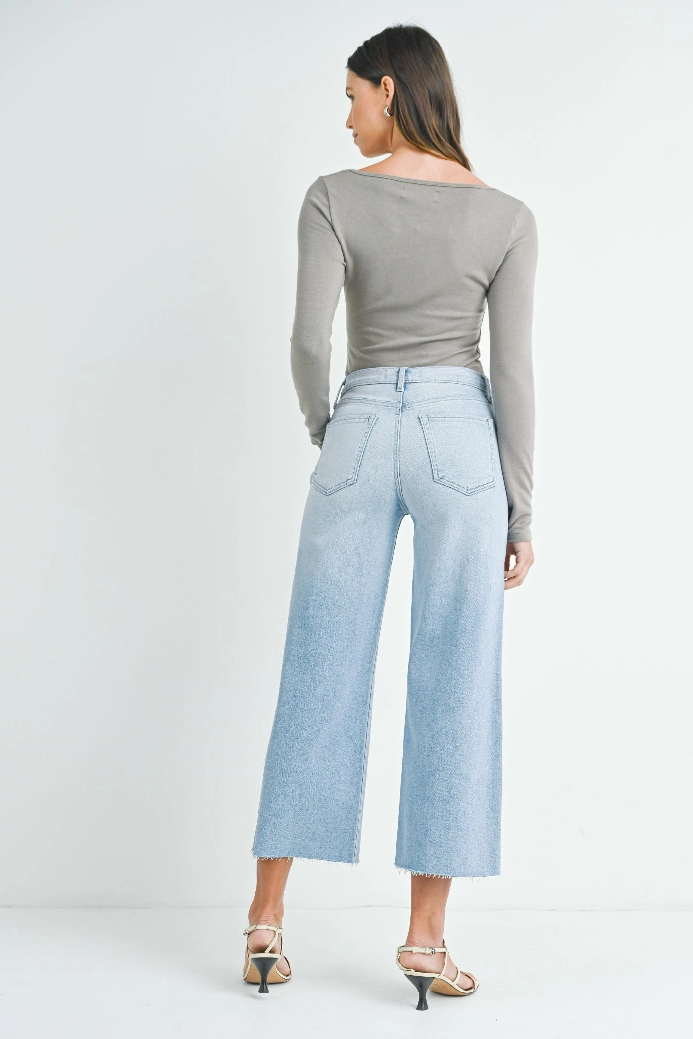 Premium Material ANNYA SCISSOR CUT JEANS