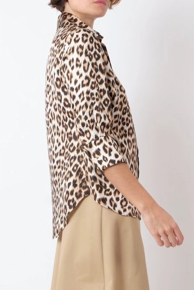 Emmanuelle Panthere Sheer Overlay Material