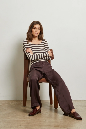ANYA LUXE RIB LONG SLEEVE MinimalistStyle EcoDyeProcess