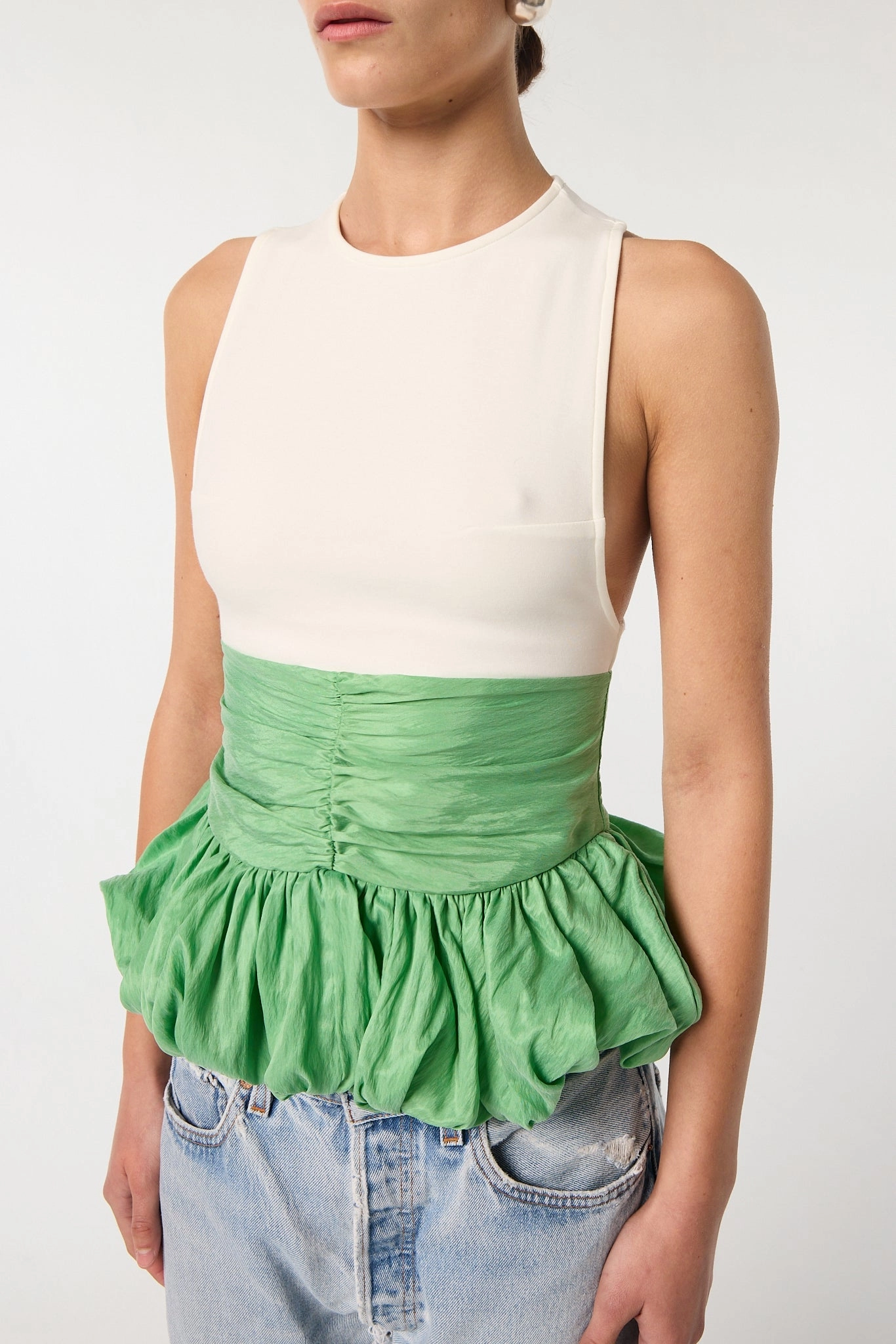 ARDEN TOP Button Down Collar Style