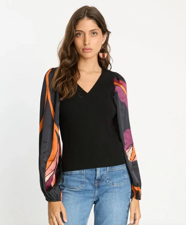 EcoFriendly Material BoxyCrop Arielle Top African Paradise