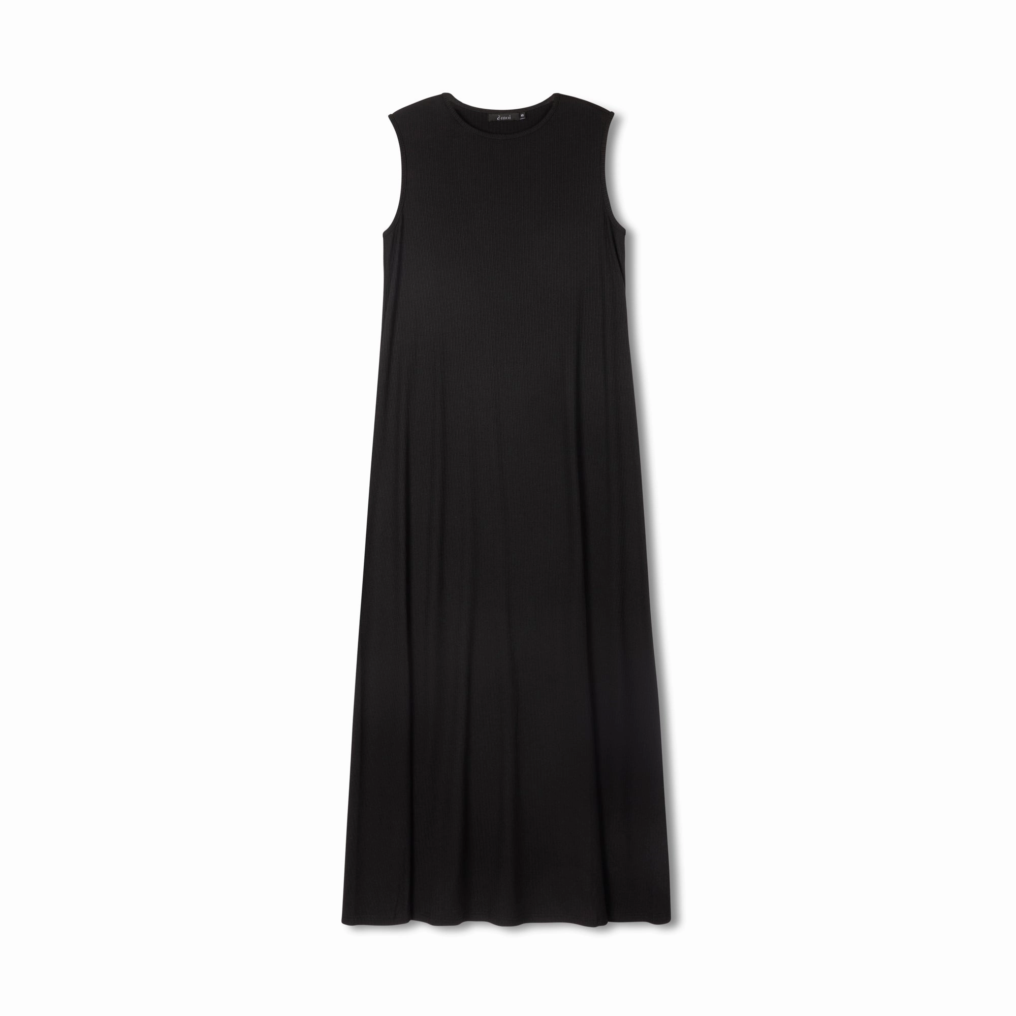 Audree Sleeveless Rib Dress [Final Sale] Silky texture Weekend Casual