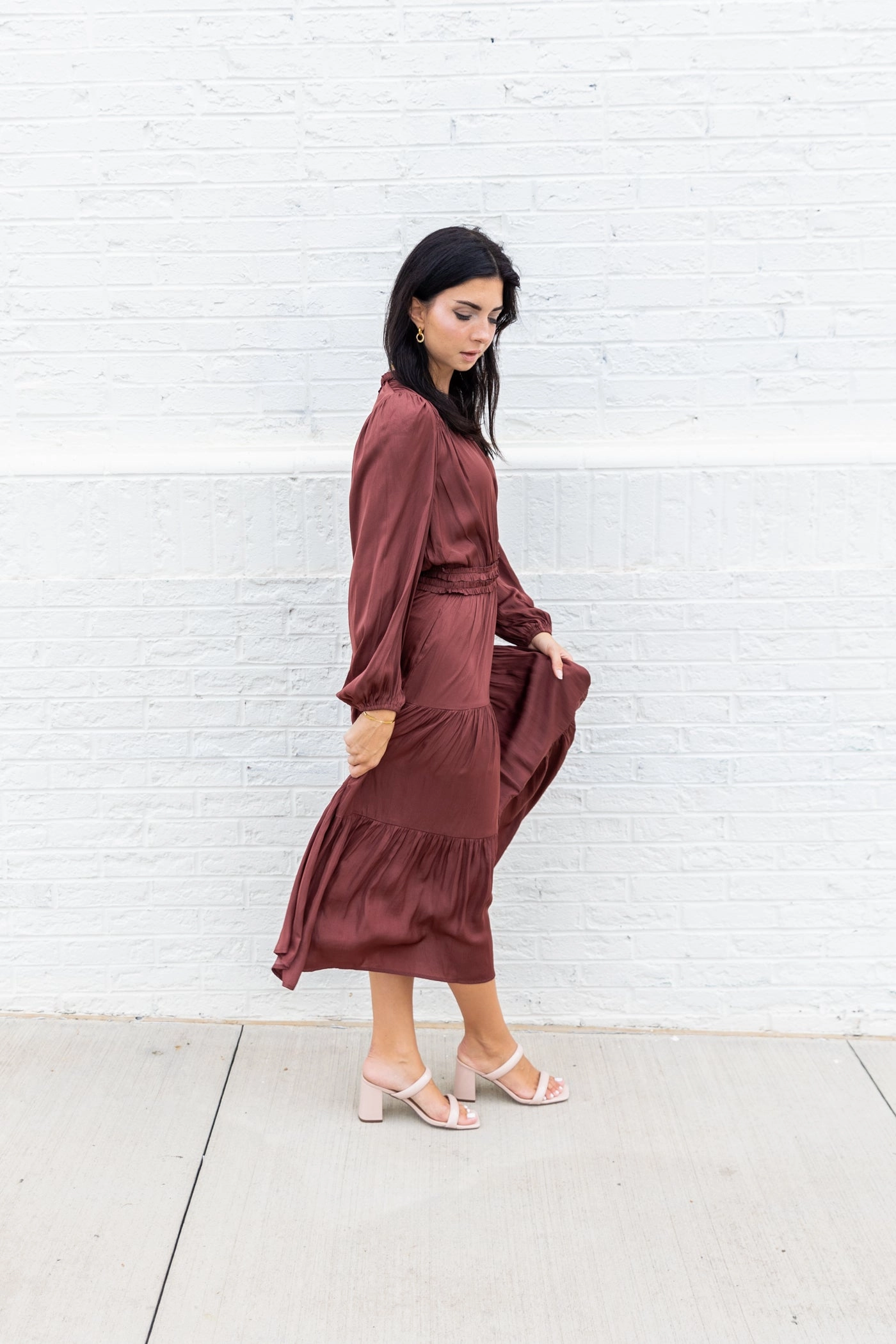 AVA MAXI DRESS Natural Wrap
