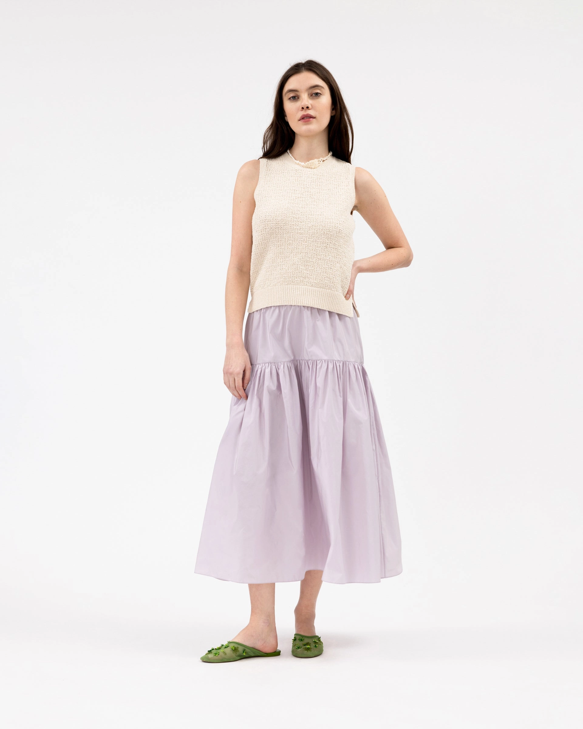 Avril Knit Tencel Blend Fabric