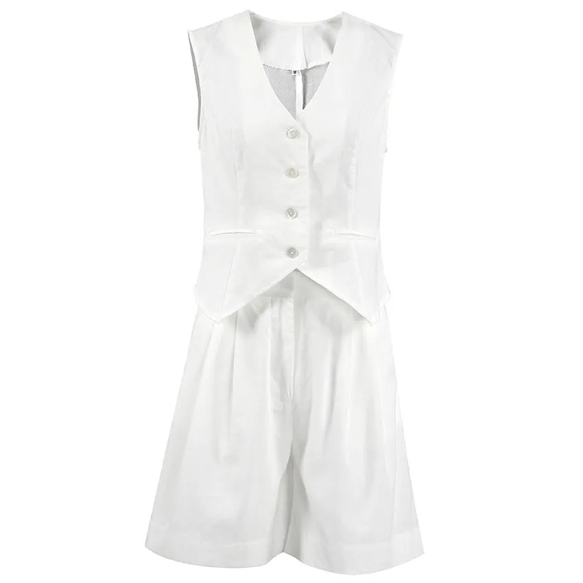 Ayessa™ | Tailored Vest & Shorts Set