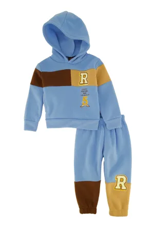 Baby Boys 12-24M Color Blocked Sweatshirt and Sweatpants