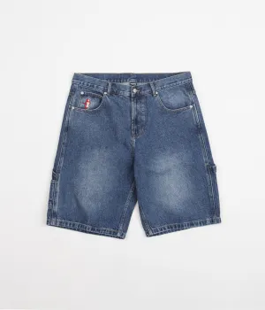 Baglady Jean Shorts - Light Blue