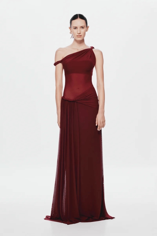 The 'Sisal' Dress Port Texture Softness